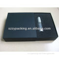 drawer shape black card box with sponge